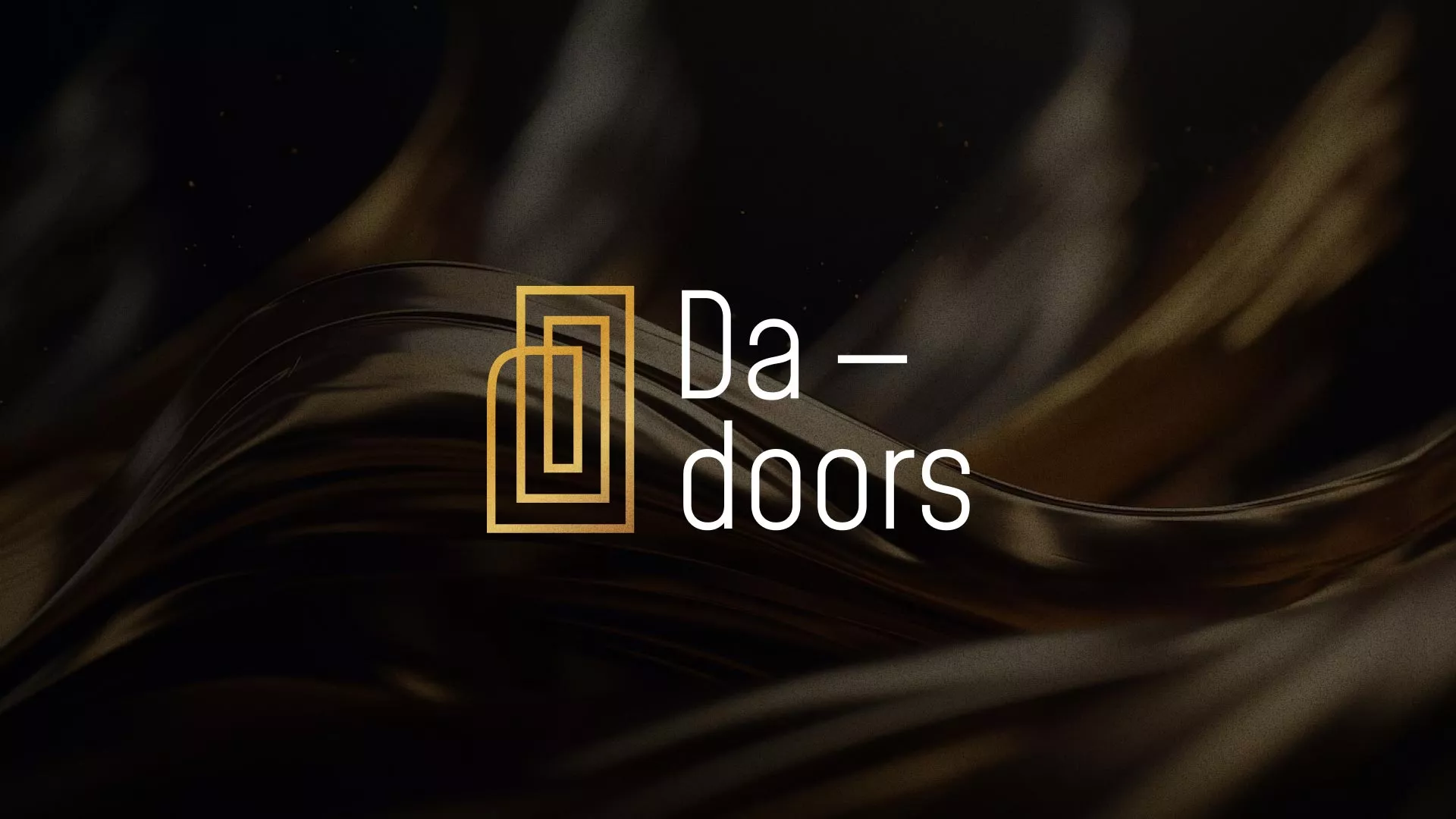 Разработка логотипа для компании «DA-DOORS» в Зубцове
